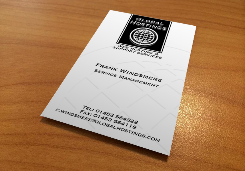 Global Hostings Business Card