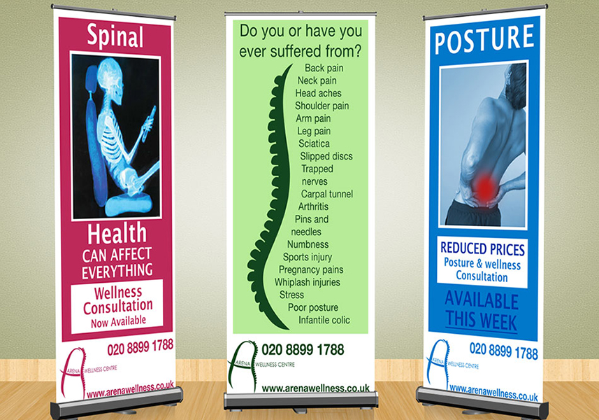 Chiropractor Roll Banners