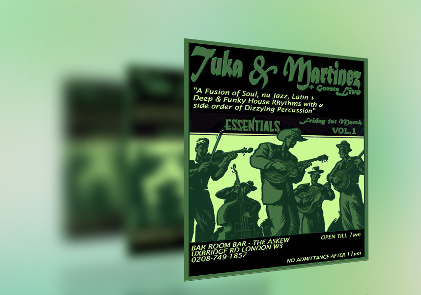 DJ Martinez & Tuka Flyer